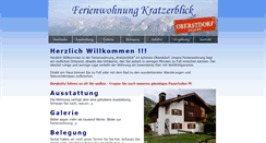 Desktop Screenshot of oberstdorf-ferienwohnung.net
